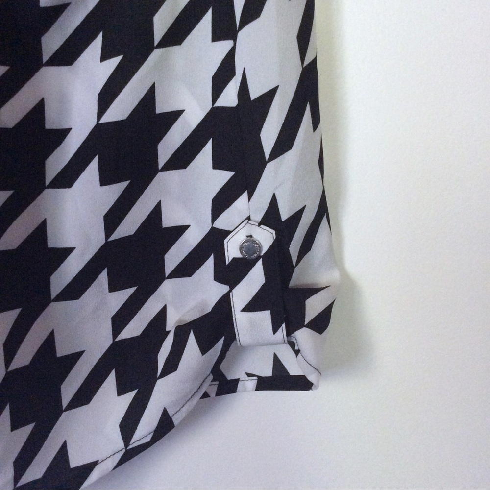 Vintage Calvin Klein Houndstooth Top - Picture 12 of 15